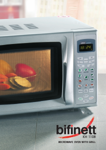 Manual Bifinett KH 1108 Microwave