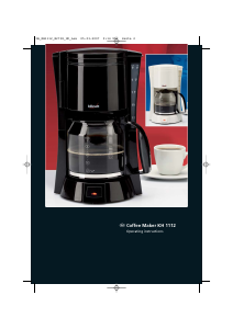 Manual Bifinett KH 1112 Coffee Machine