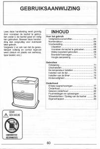 Handleiding Tayosan SRE 4600 Kachel