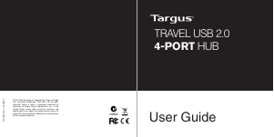 Brugsanvisning Targus ACH93EU USB Hub