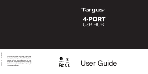 Handleiding Targus ACH114EU USB hub