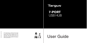 كتيب Targus ACH115EU مركز USB