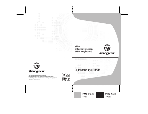 Manual Targus AKB04EU Keyboard