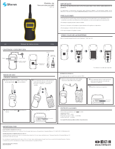 Manual de uso Steren HER-416 Walkie talkie