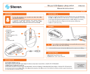 Manual de uso Steren COM-5426 Ratón