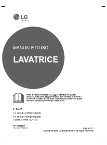 Manuale LG F2J6HY0W Lavatrice