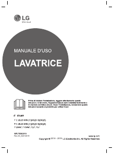 Manuale LG F2J6WY0W Lavatrice