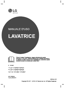 Manuale LG F4TURBO9 Lavatrice