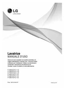 Manuale LG F1089TD Lavatrice