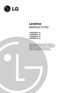 Manuale LG F1268QD Lavatrice