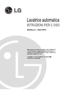 Manuale LG T8501TEPT Lavatrice