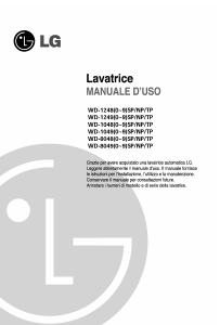 Manuale LG WD-10481TP Lavatrice