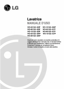 Manuale LG WD-65130TP Lavatrice