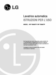 Manuale LG WF-T6500TPT Lavatrice