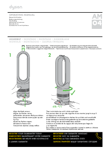 Manuale Dyson AM04 Ventilatore