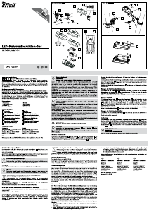 Bedienungsanleitung Crivit IAN 104139 Fahrradlampe