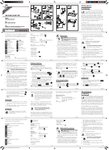Manual Crivit IAN 110362 Bicycle Light