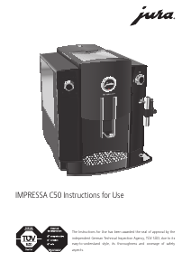 Handleiding Jura IMPRESSA C55 Koffiezetapparaat