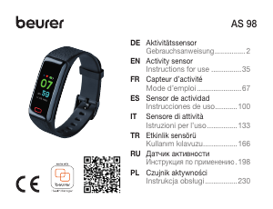 Handleiding Beurer AS 98 Activity tracker