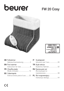 Instrukcja Beurer FW 20 Odgrzewacz do stóp