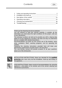 Manual De Dietrich DVH1323X Dishwasher