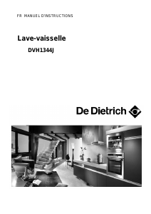 Mode d’emploi De Dietrich DVH1344J Lave-vaisselle