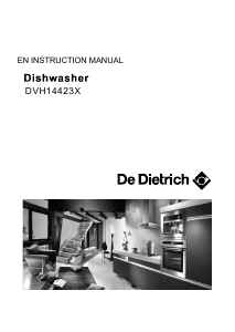 Manual De Dietrich DVH14423X Dishwasher