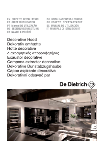 Manuale De Dietrich DHD6901B Cappa da cucina