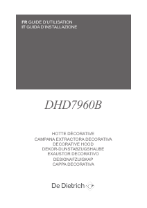 Manuale De Dietrich DHD7960B Cappa da cucina