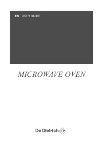 Manual De Dietrich DME7121A Microwave