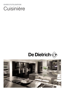 Mode d’emploi De Dietrich DCI1591X Cuisinière