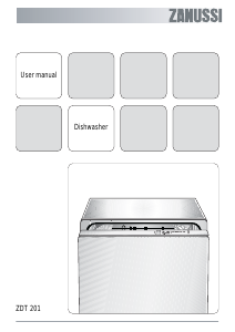 Manual Zanussi ZDT201 Dishwasher