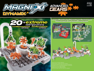 Manual Mega Bloks set 29303 Magnext Dynamix advanced gears