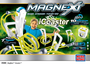 Instrukcja Mega Bloks set 29305 Magnext iCoaster