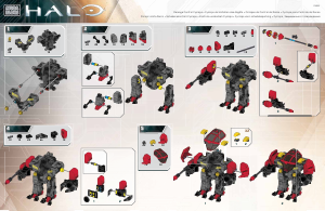 Handleiding Mega Bloks set CNG61 Halo Damage control cyclops