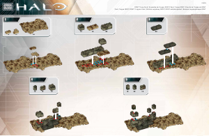 Manual Mega Bloks set CNG99 Halo ODST troop pack