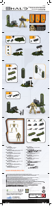 Handleiding Mega Bloks set 97165 Halo UNSC weapons pack