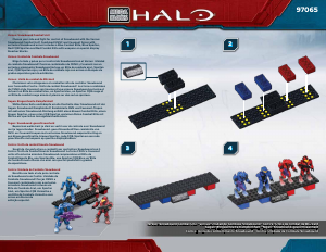 Handleiding Mega Bloks set 97065 Halo Snowbound combat unit