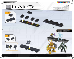 Manual Mega Bloks set 97082 Halo ODST battle unit