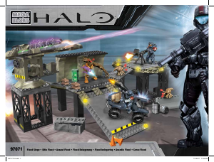 Handleiding Mega Bloks set 97071 Halo Flood siege