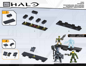 Manual Mega Bloks set 97085 Halo Brute battle unit