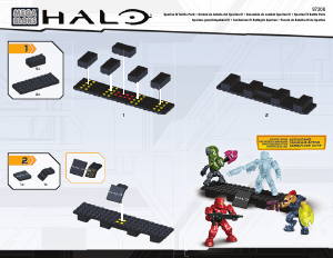 Manual Mega Bloks set 97208 Halo Spartan IV battle pack