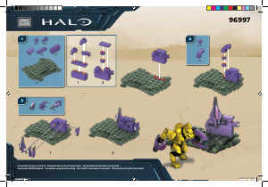 Handleiding Mega Bloks set 96997 Halo Covenant armory pack II