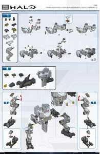 Handleiding Mega Bloks set 97450 Halo Wireless attack mantis