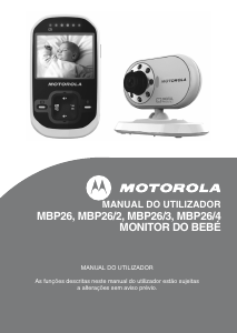 Manual Motorola MBP26 Monitor de bebê