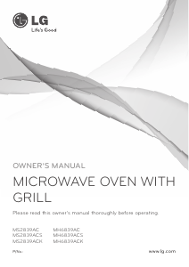Handleiding LG MH6839AC Magnetron