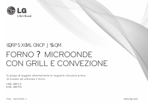 Manuale LG MC8088HRC Microonde