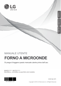 Manual de uso LG MH7235GPH Microondas