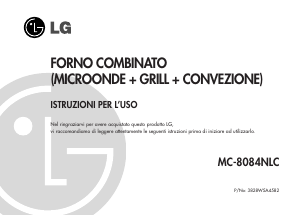 Manuale LG MC-7884NLCA Microonde