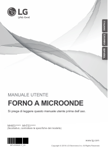 Manuale LG MH7235GPS Microonde